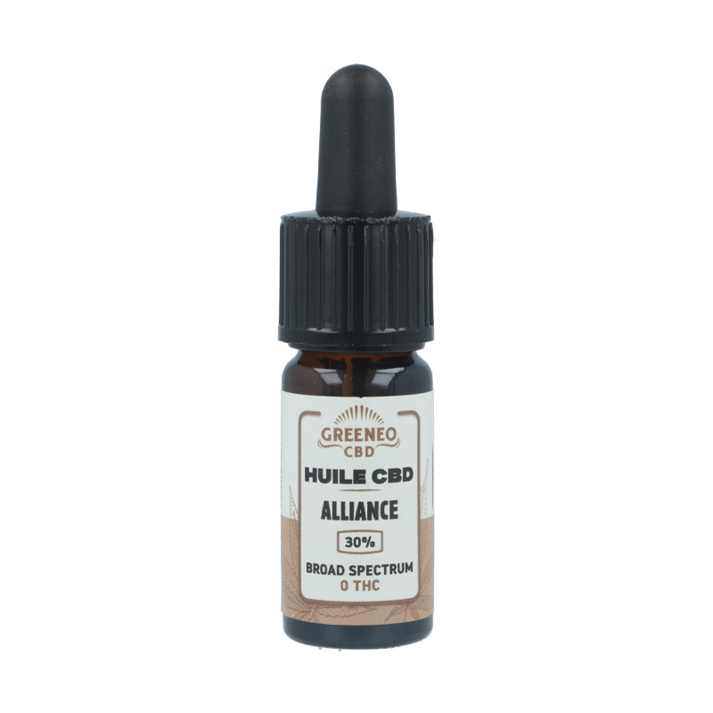 Huile CBD Broad Spectrum Alliance 30% – Greeneo