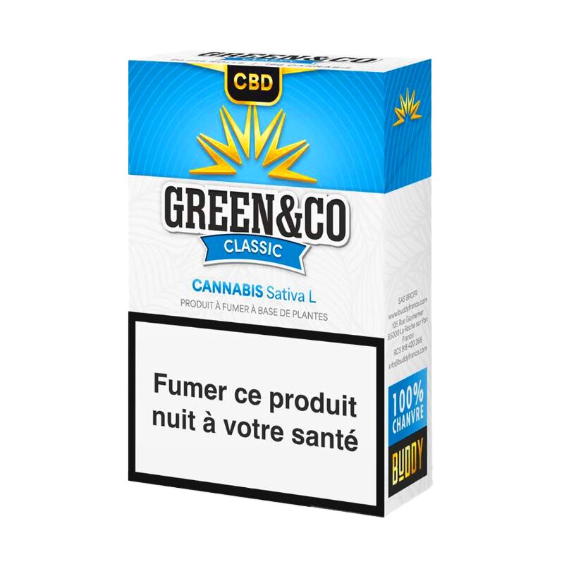 Sigarette CBD classiche senza nicotina - Green&Co