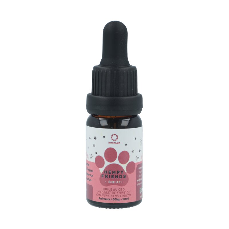 Olio di canapa per animali 5% - Novaloa