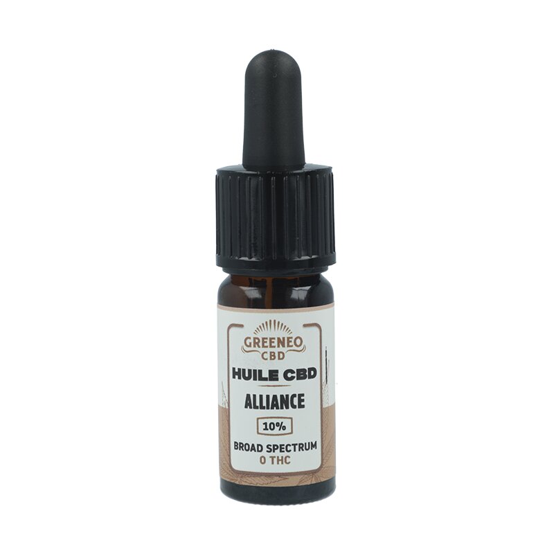 Olej CBD o szerokim spektrum działania 10% - Greeneo