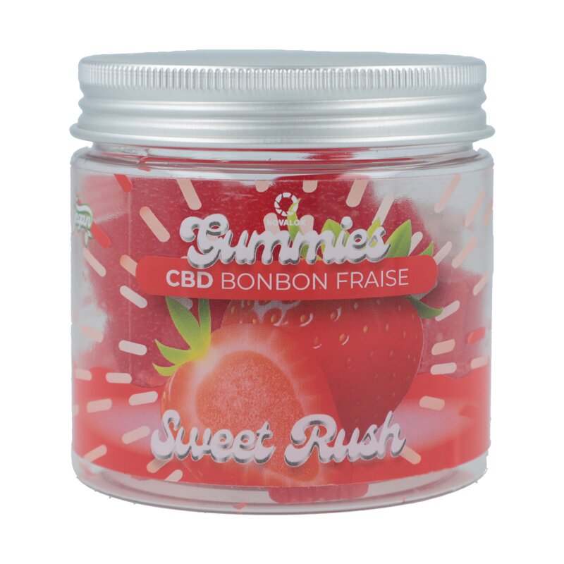 Gummies CBD Strawberry Comfort - Novaloa