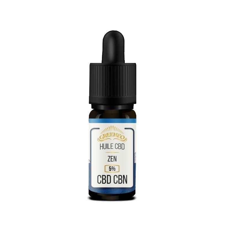 Huile CBD CBN Zen 5% - Greeneo