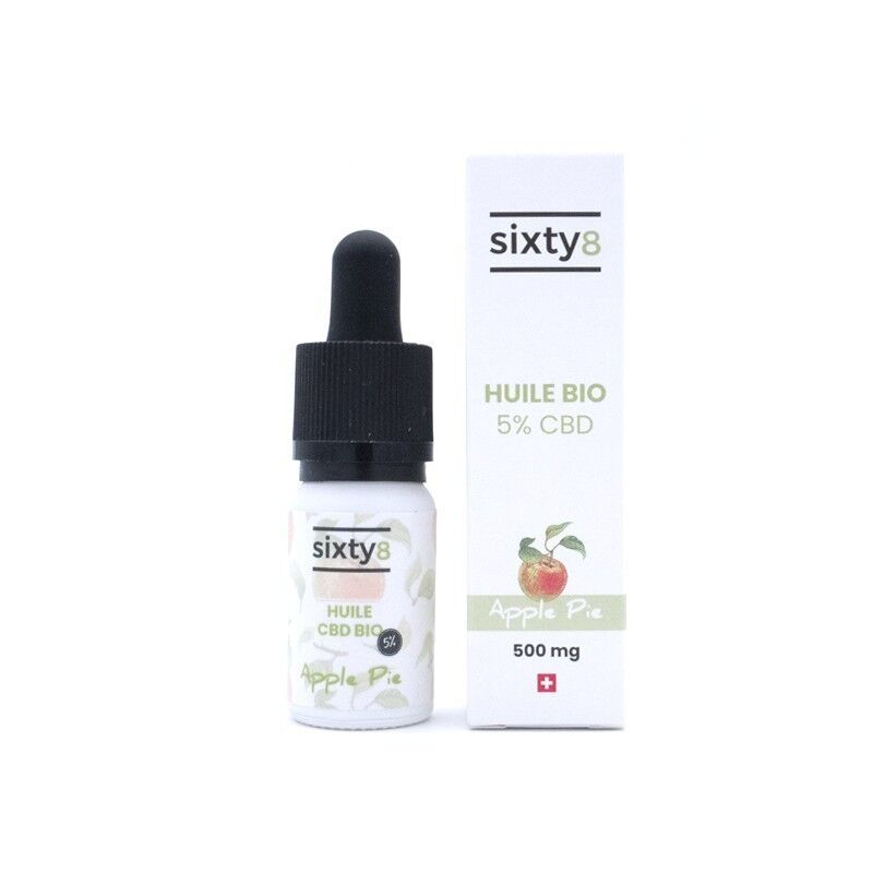 Huile CBD Apple Pie - Sixty8