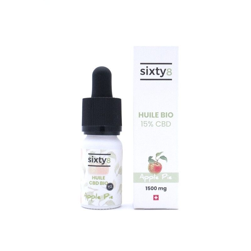 Huile CBD Apple Pie - Sixty8