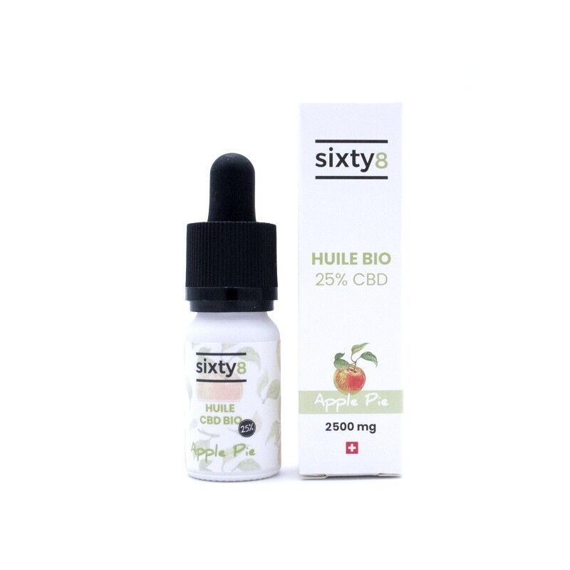 Huile CBD Apple Pie - Sixty8