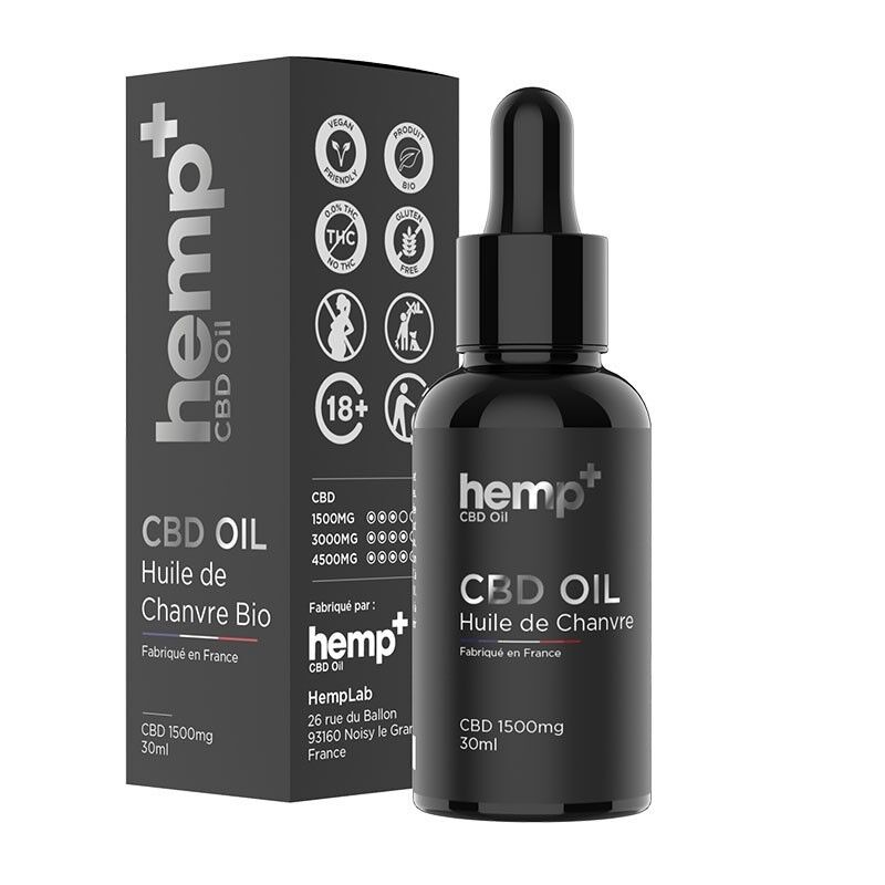 Huile de Chanvre 30 ml - Hemp+ Sport