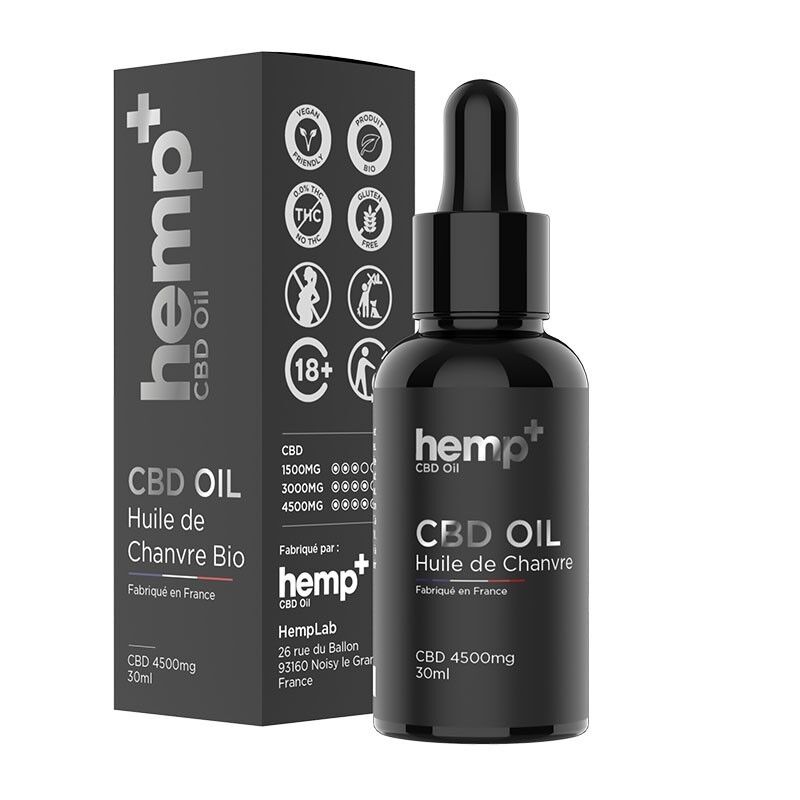 Huile de Chanvre 30 ml - Hemp+ Sport