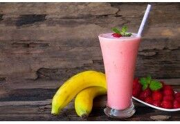 Smoothie au CBD framboise banane : recette