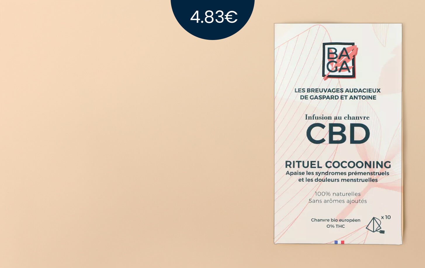 -30% sur cette infusion au CBD relaxante